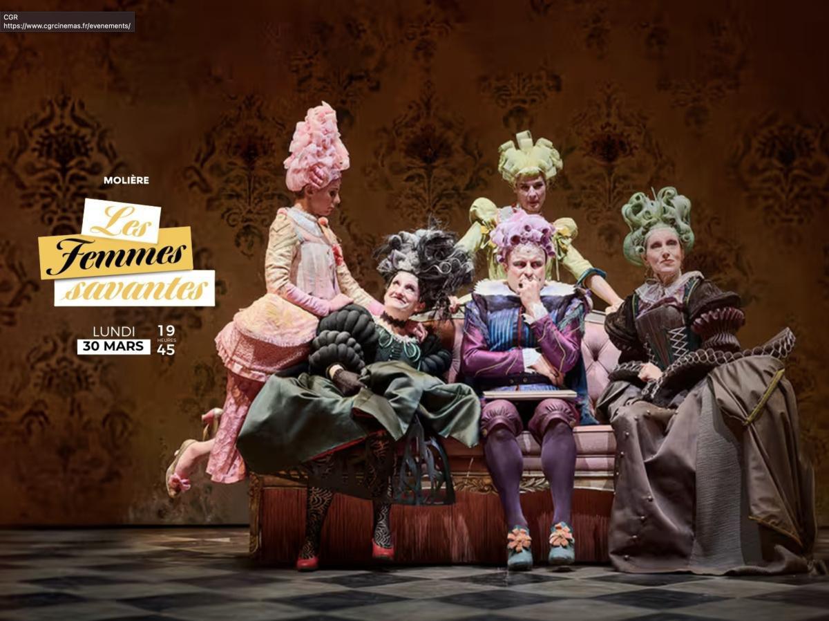 Les Femmes Savantes au CGR Les Minimes