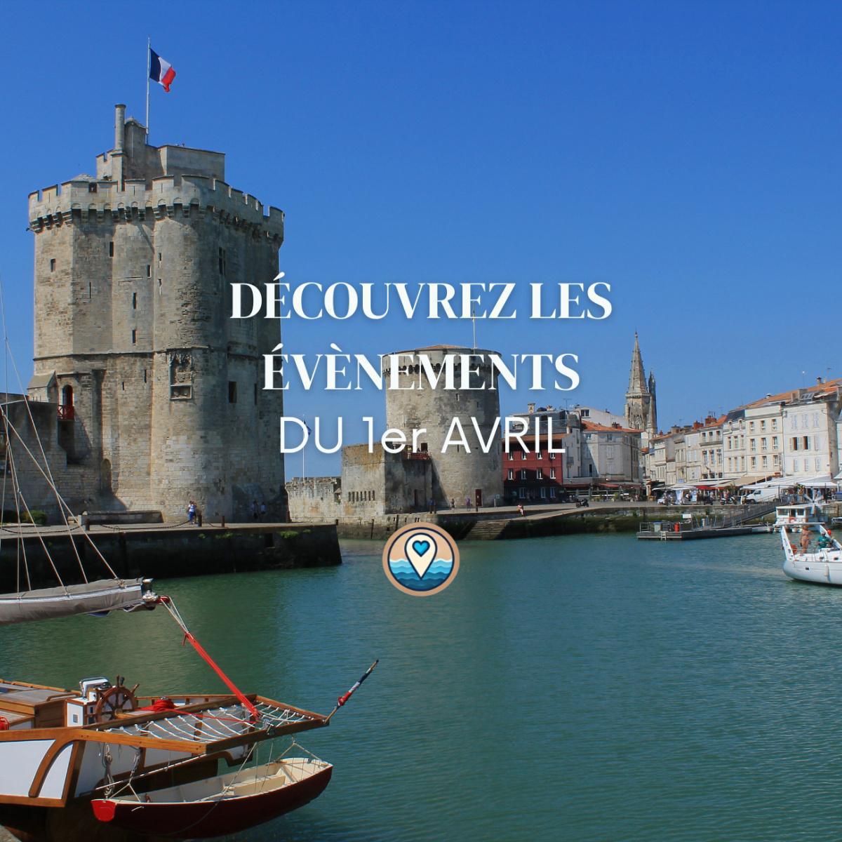 Que faire à La Rochelle ce mercredi 1er avril ? Le top des sorties et ateliers Que faire à La Rochelle ce mercredi 1er avril ? Le top des sorties et ateliers