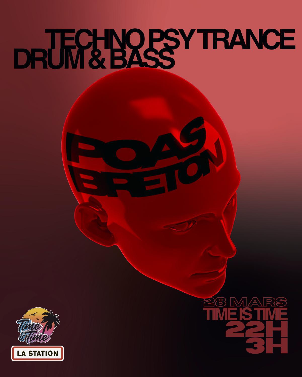 DJ SET POAS & BRETON : Drum & Bass, Techno, Psy Trance