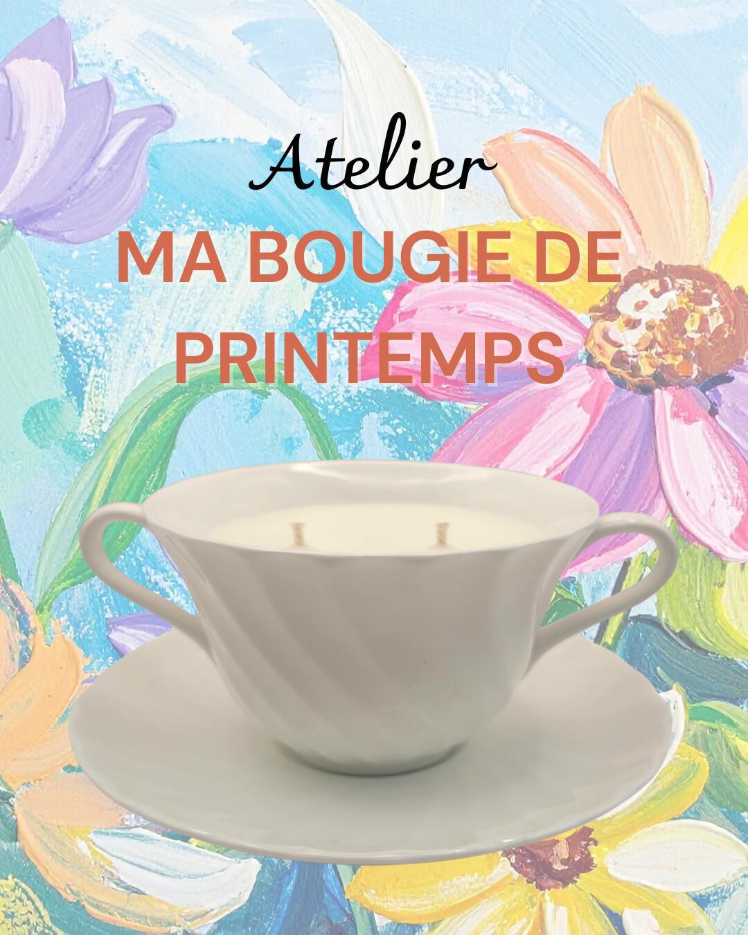Atelier Créatif : Ma Bougie de Printemps Atelier Créatif : Ma Bougie de Printemps