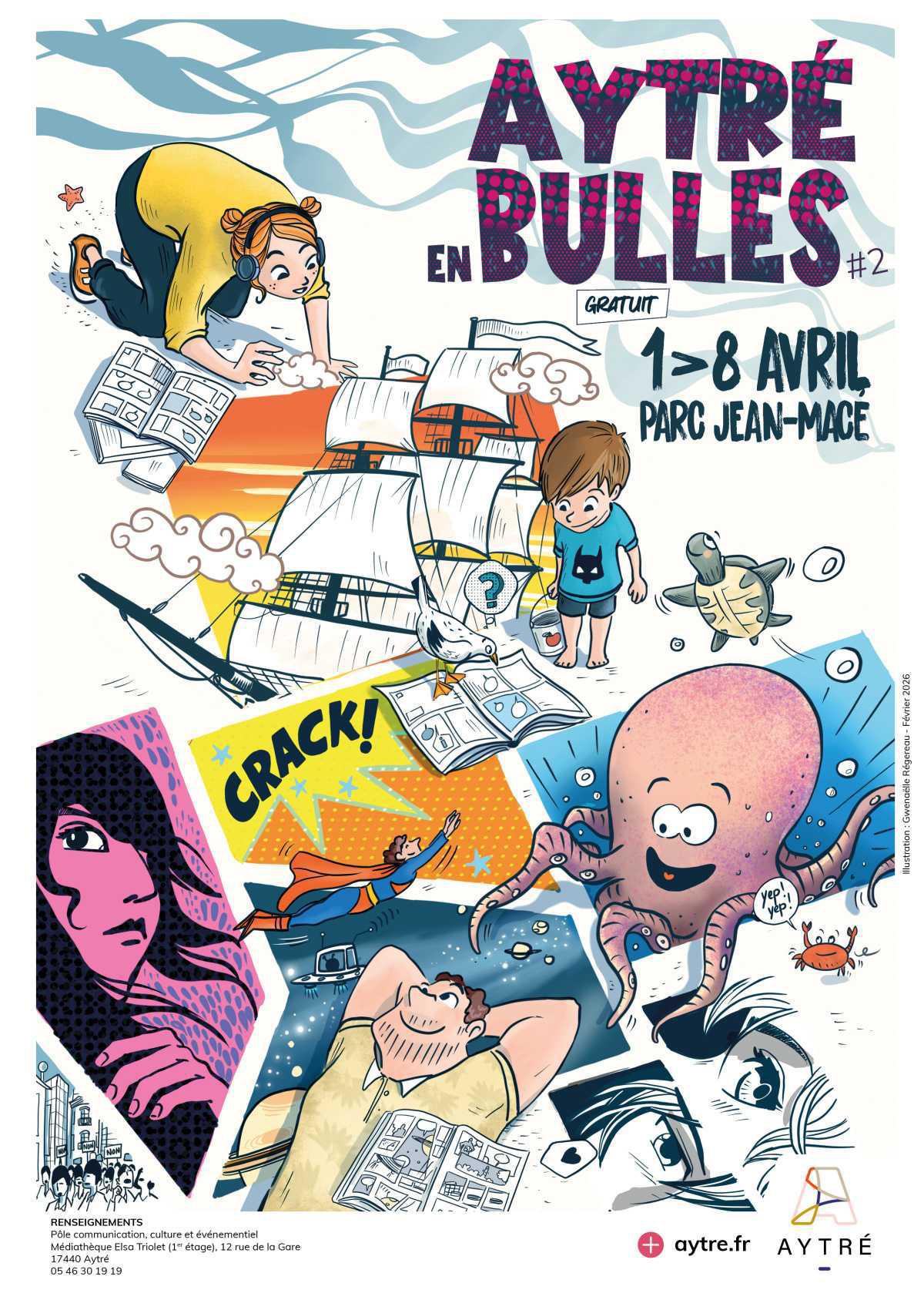 Festival Aytré en Bulles – 2ème édition Festival Aytré en Bulles – 2ème édition