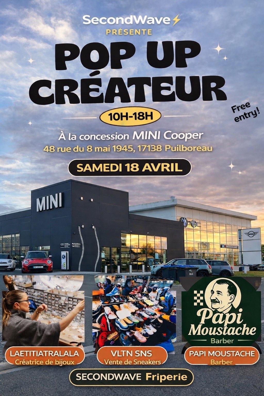 ⭐️ Pop-Up Créateurs - SecondWave & Friends