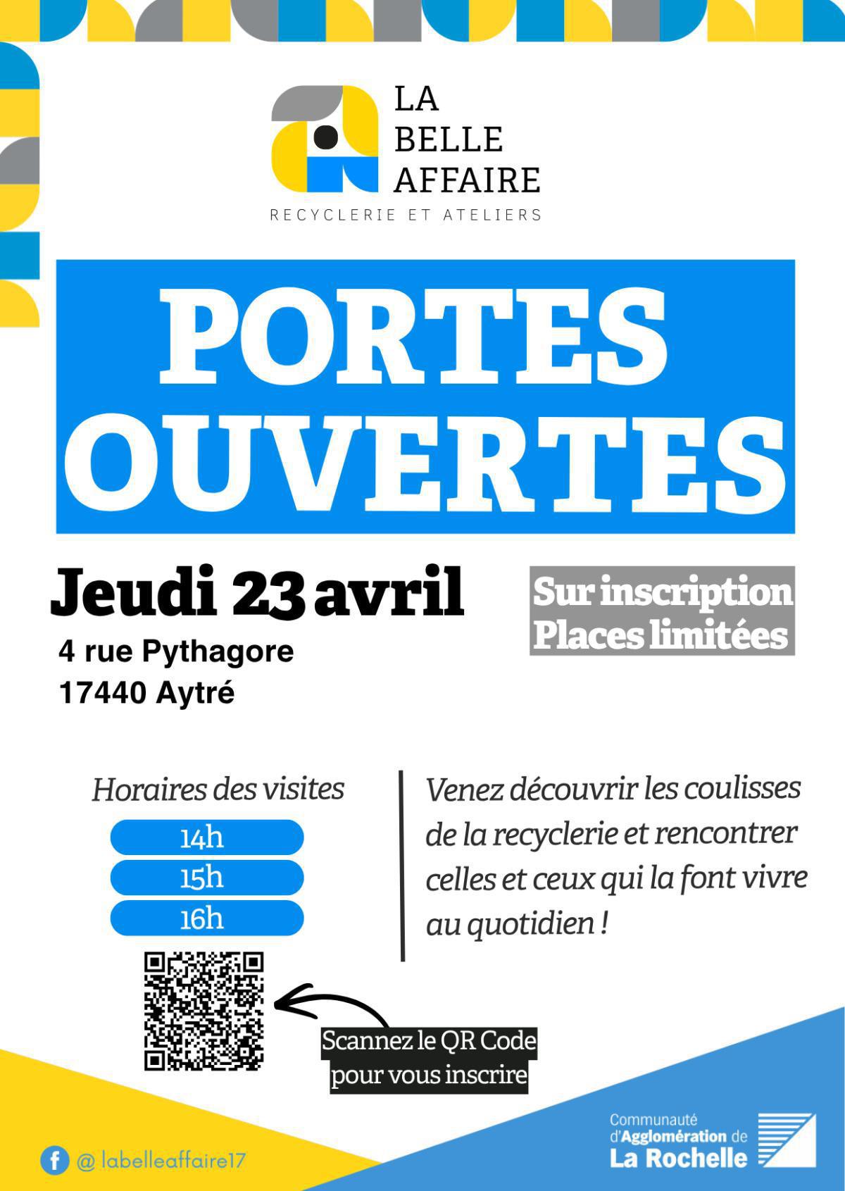 Portes Ouvertes à la Recyclerie La Belle Affaire Portes Ouvertes à la Recyclerie La Belle Affaire