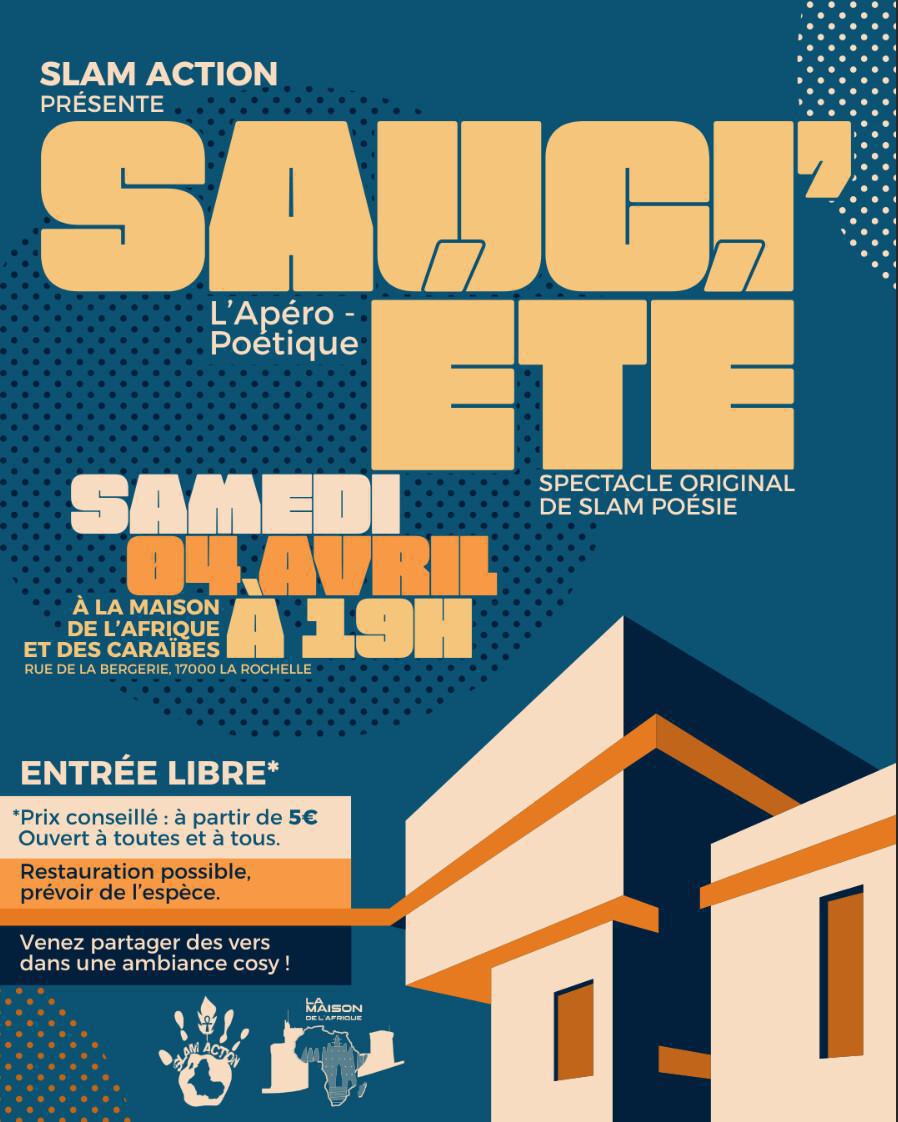 SAUCI’ÉTÉ : L'Apéro-Poétique (Slam Poésie)
