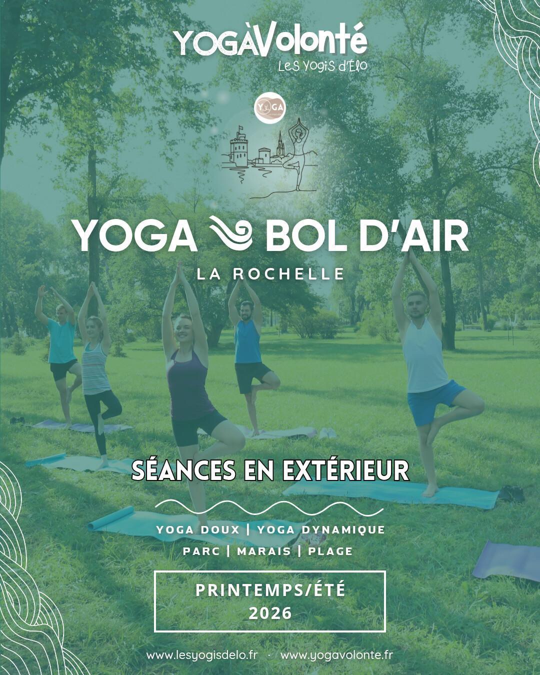 YOGA BOL D'AIR : Séances de yoga en extérieur YOGA BOL D'AIR : Séances de yoga en extérieur