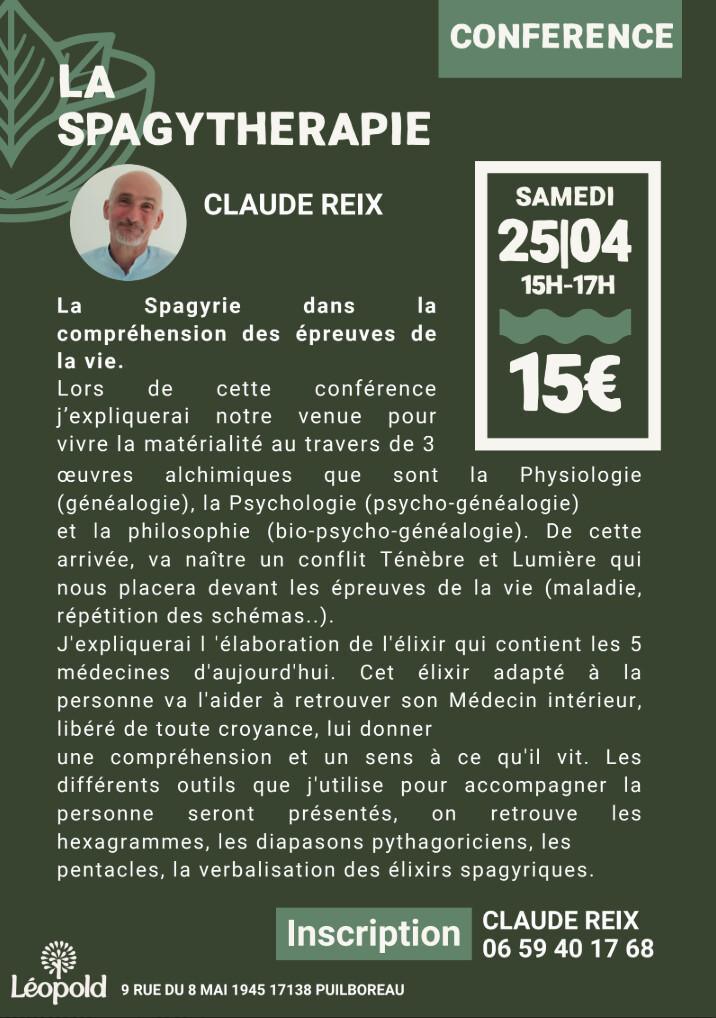 ⭐️ Conférence Spagythérapie : Comprendre les épreuves de la vie ⭐️ Conférence Spagythérapie : Comprendre les épreuves de la vie