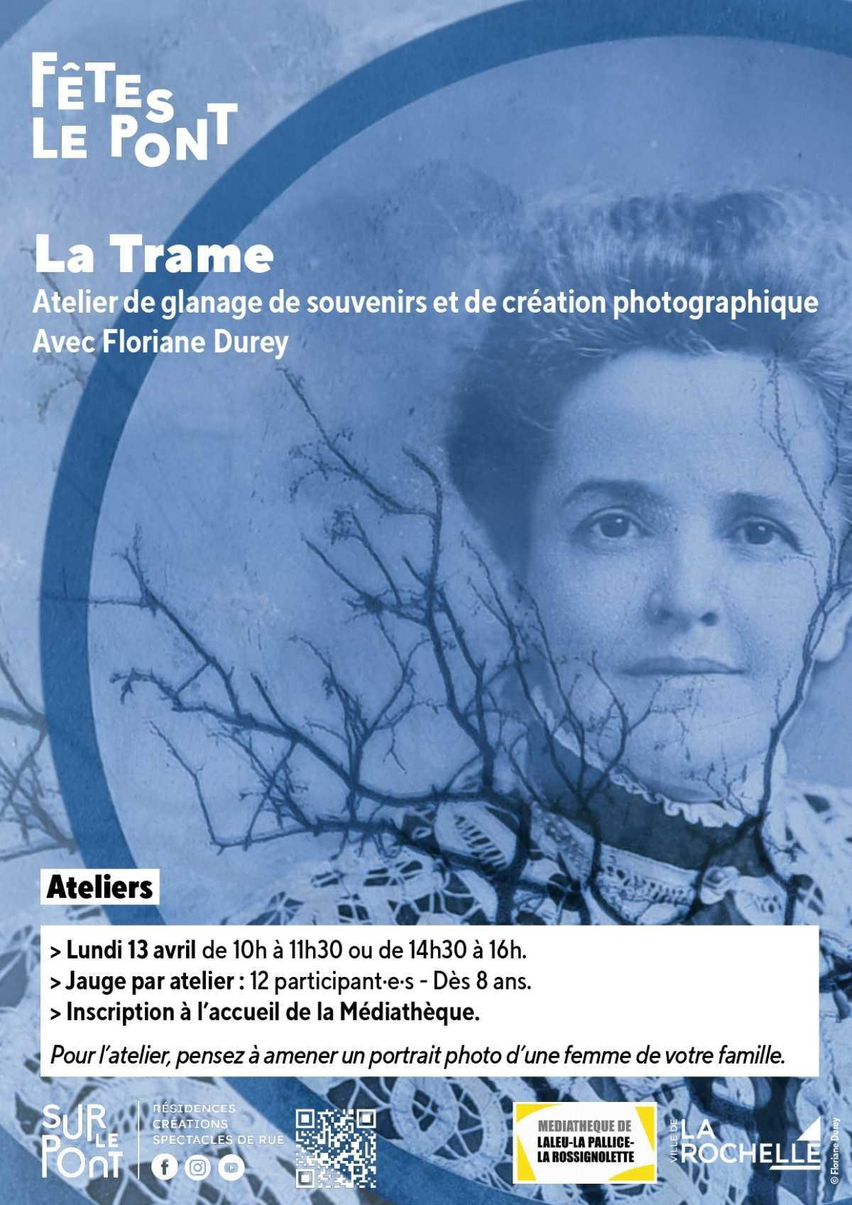 La Trame : Atelier Photo & Écriture avec Floriane Durey