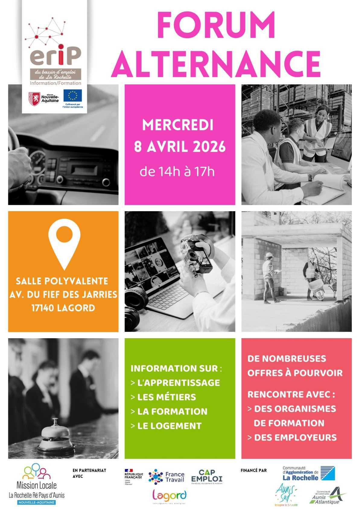 Forum Alternance 2026 à Lagord Forum Alternance 2026 à Lagord