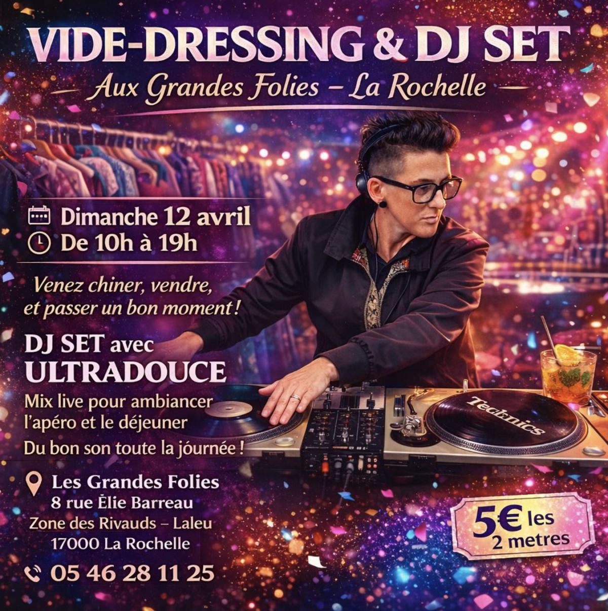 Vide-dressing aux Grandes Folies