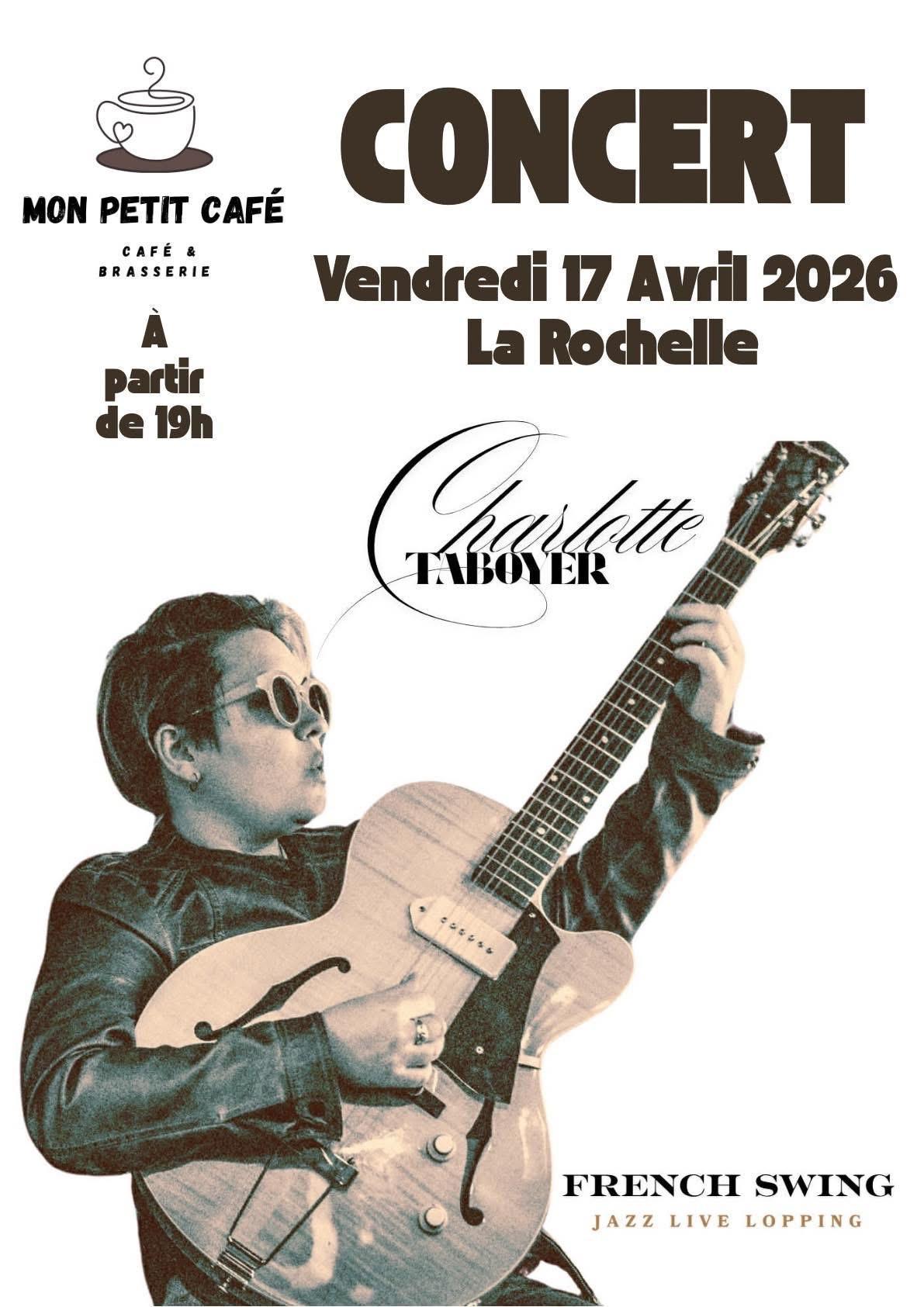 Concert : Charlotte Taboyer au Petit Café Concert : Charlotte Taboyer au Petit Café