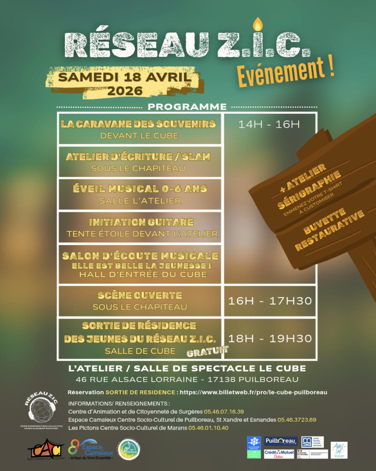 Réseau Z.I.C au Cube