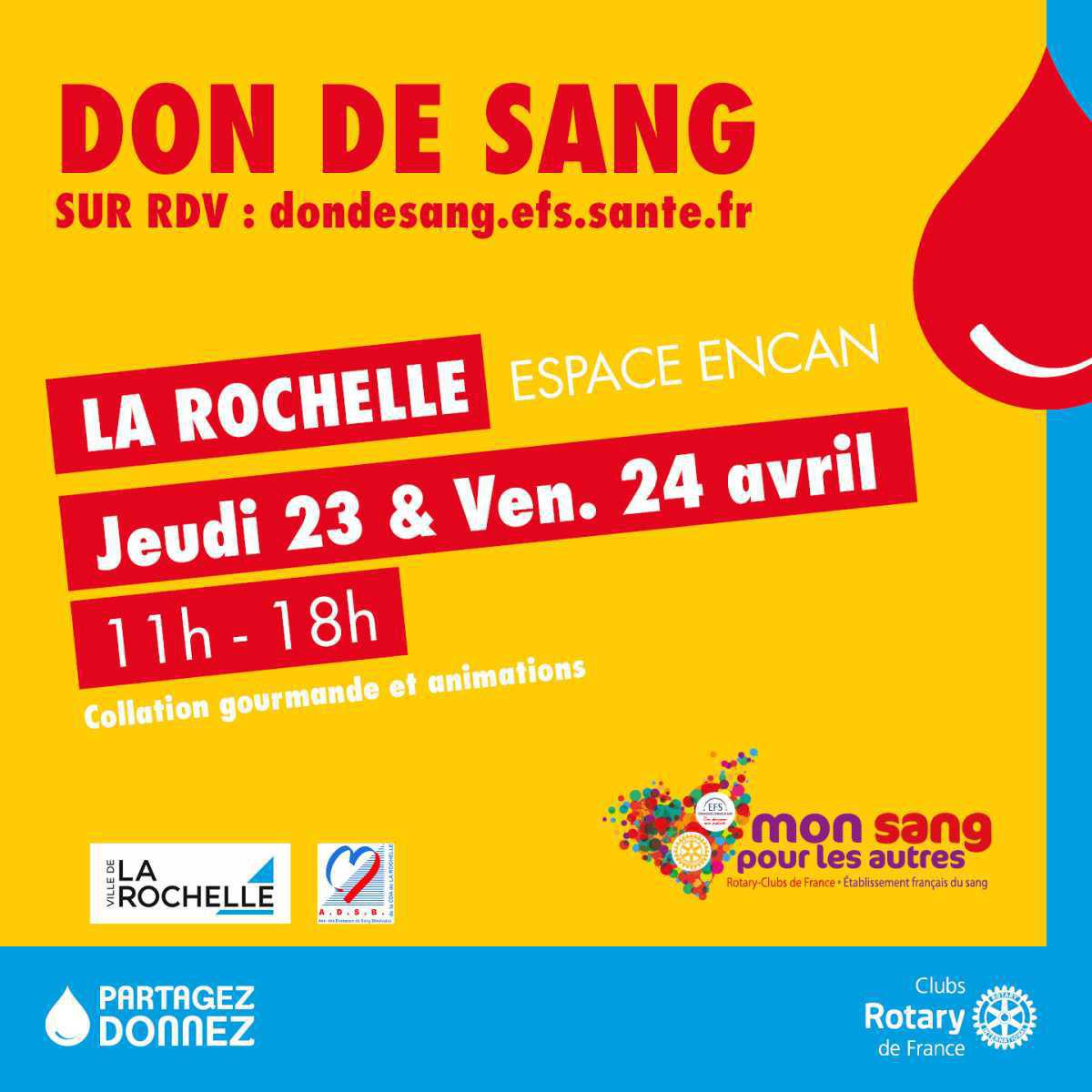 Mon Sang Pour Les Autres : Grande Collecte Événementielle