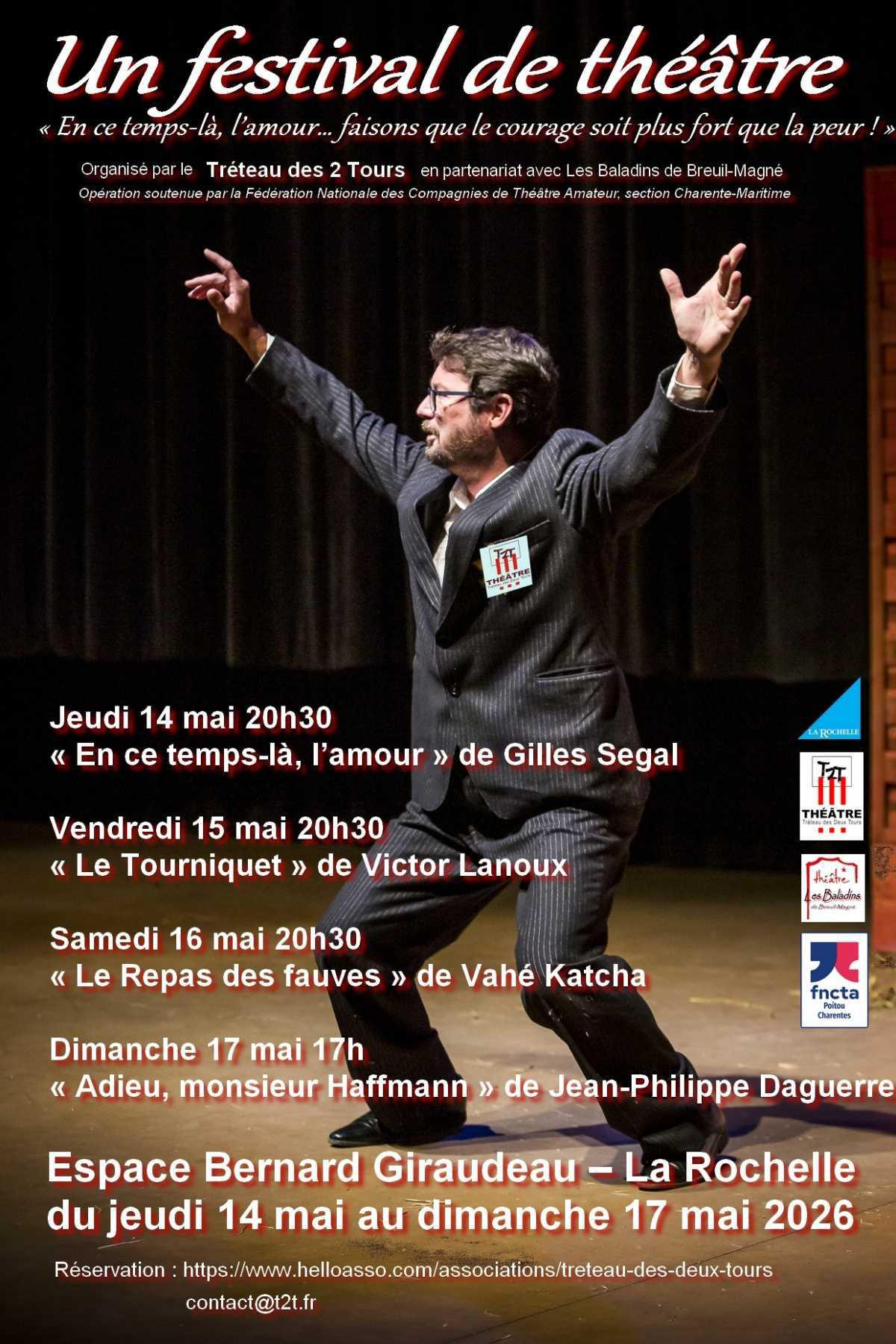 Festival Théâtre en Mai - Tréteau des 2 Tours