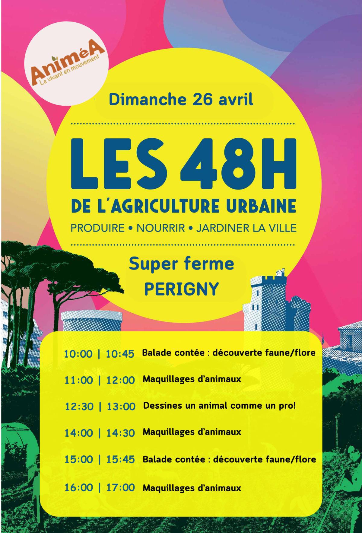 ⭐️ Animéa aux 48H de l’Agriculture Urbaine