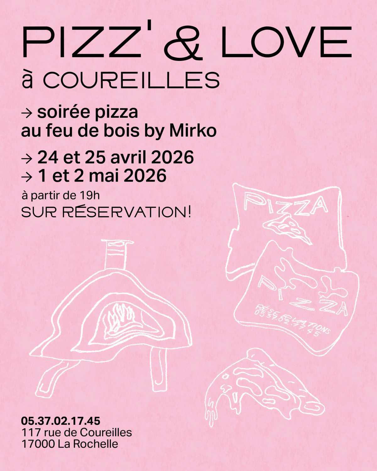 ⭐️ PIZZ' & LOVE - Soirée Four à Bois & DJ Set ⭐️ PIZZ' & LOVE - Soirée Four à Bois & DJ Set