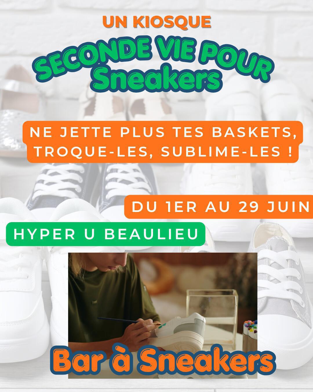 ⭐️ Kiosque Seconde Vie Baskets - Sport Recycle