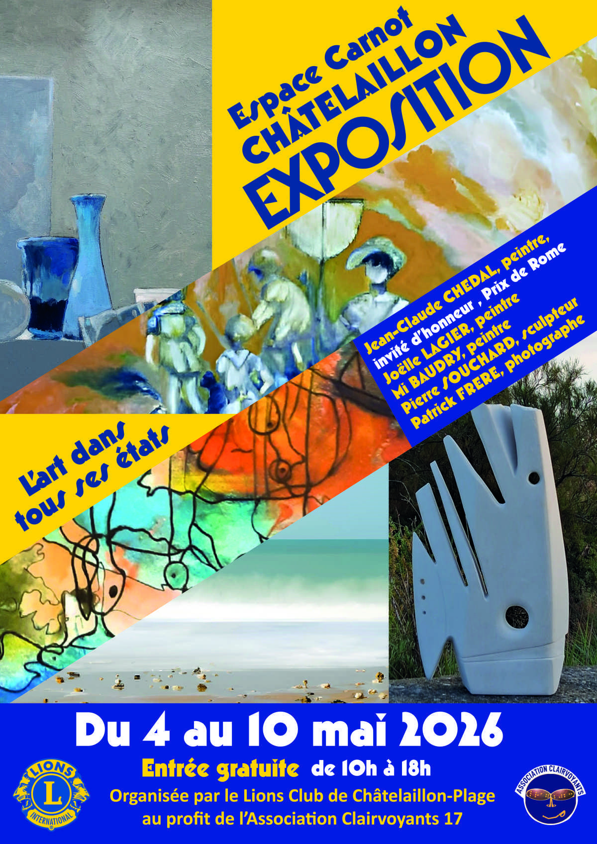 Exposition Caritative : L'art dans tous ses états Exposition Caritative : L'art dans tous ses états
