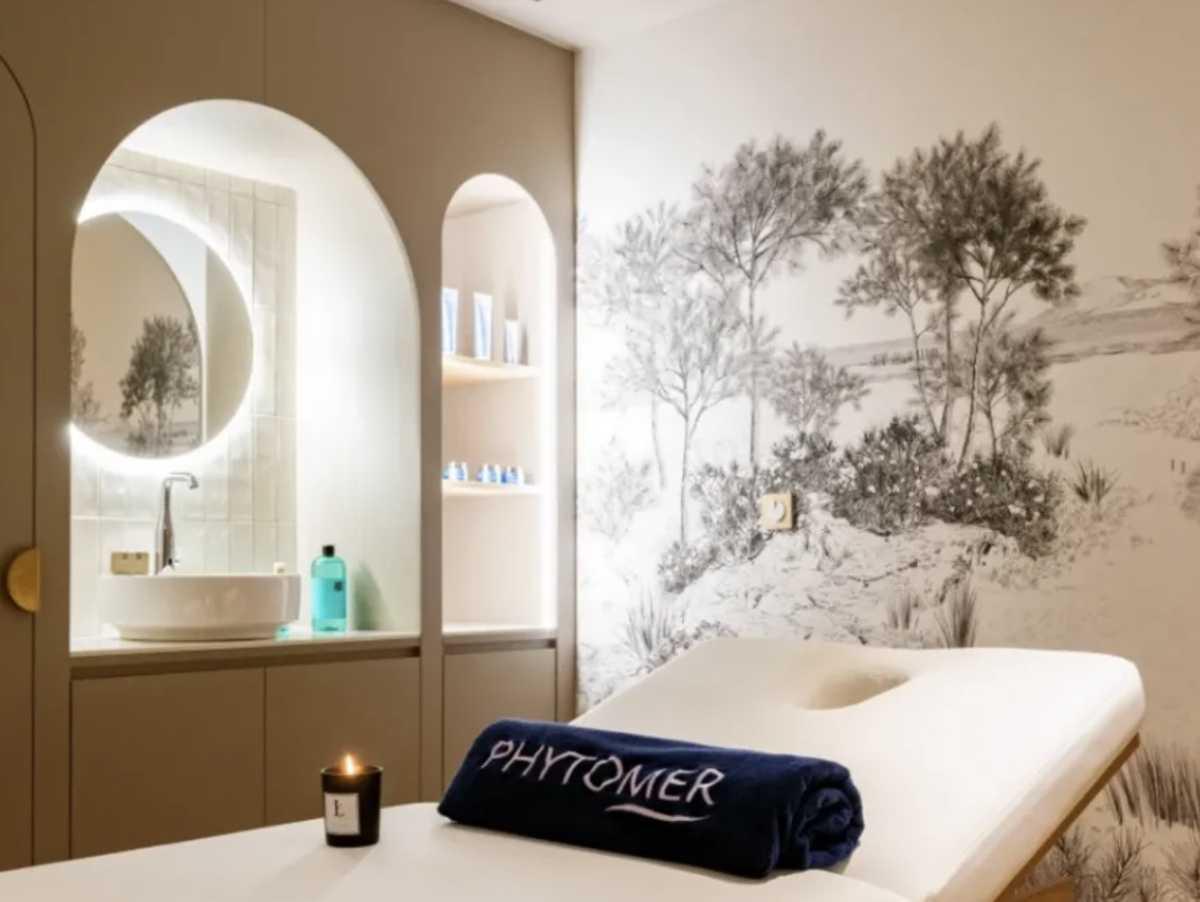 Massage californien à l'Hôtel Le Champlain