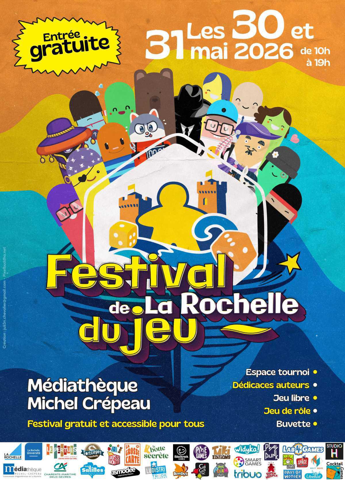 ⭐️ Festival du Jeu de La Rochelle - 2ème Édition ⭐️ Festival du Jeu de La Rochelle - 2ème Édition