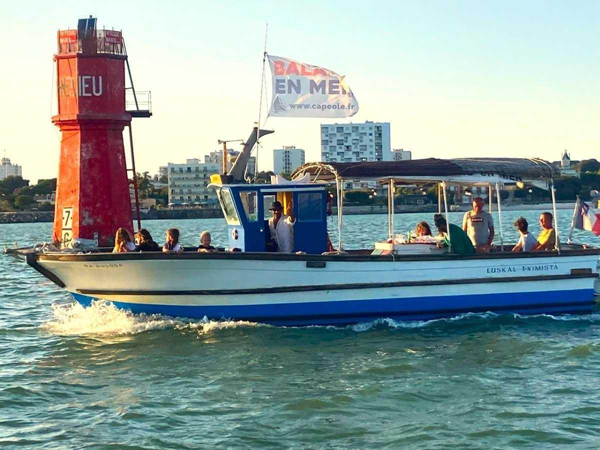 ⚓️ Balades en mer et apéro coucher de soleil à La Rochelle avec Capt'ain Nico
