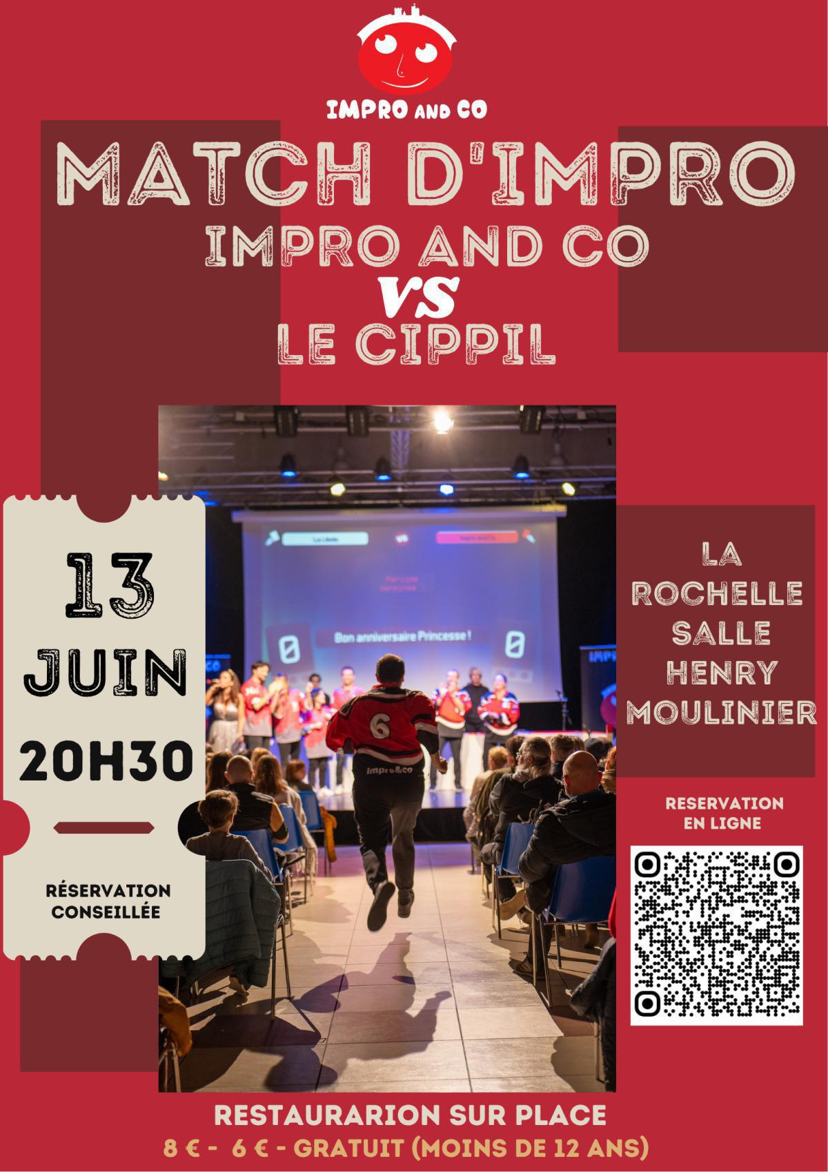 Match d'Improvisation : Impro&co vs Le Cippil