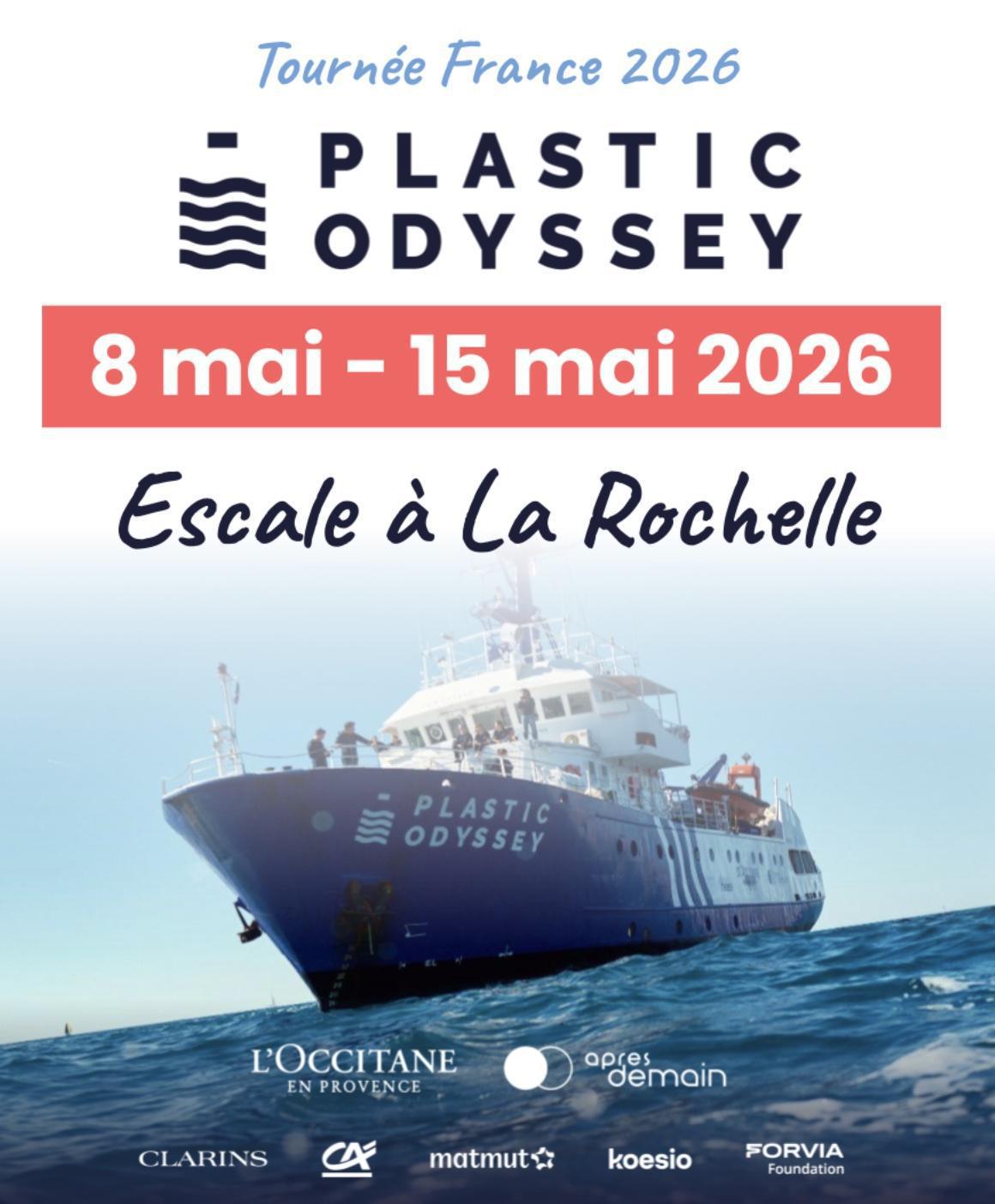 Escale du Plastic Odyssey au Bassin des Chalutiers