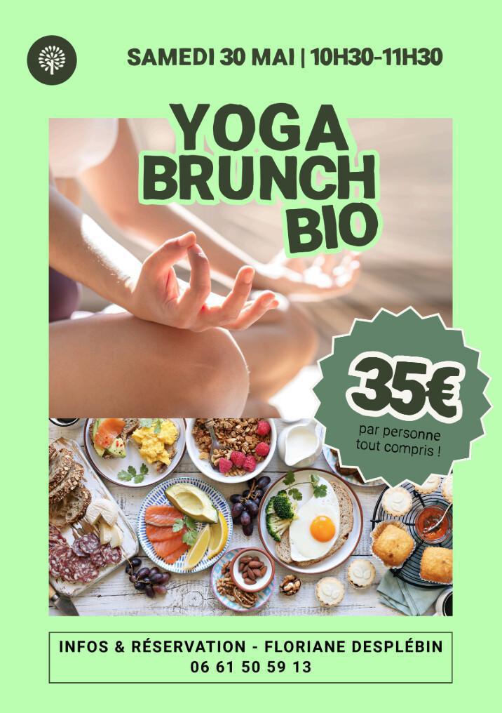 ⭐️ Yoga Brunch Bio avec Floriane Desplébin