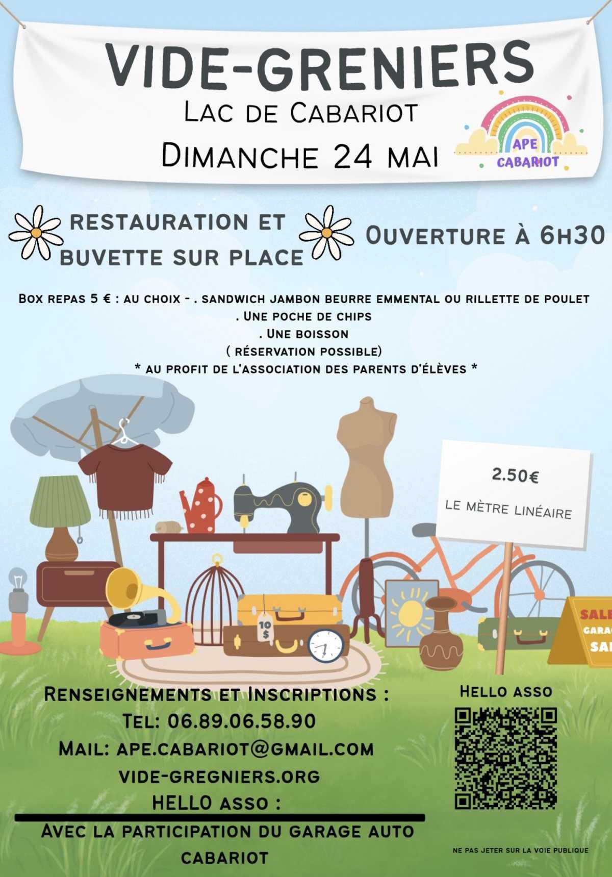 Brocante du Lac de Cabariot