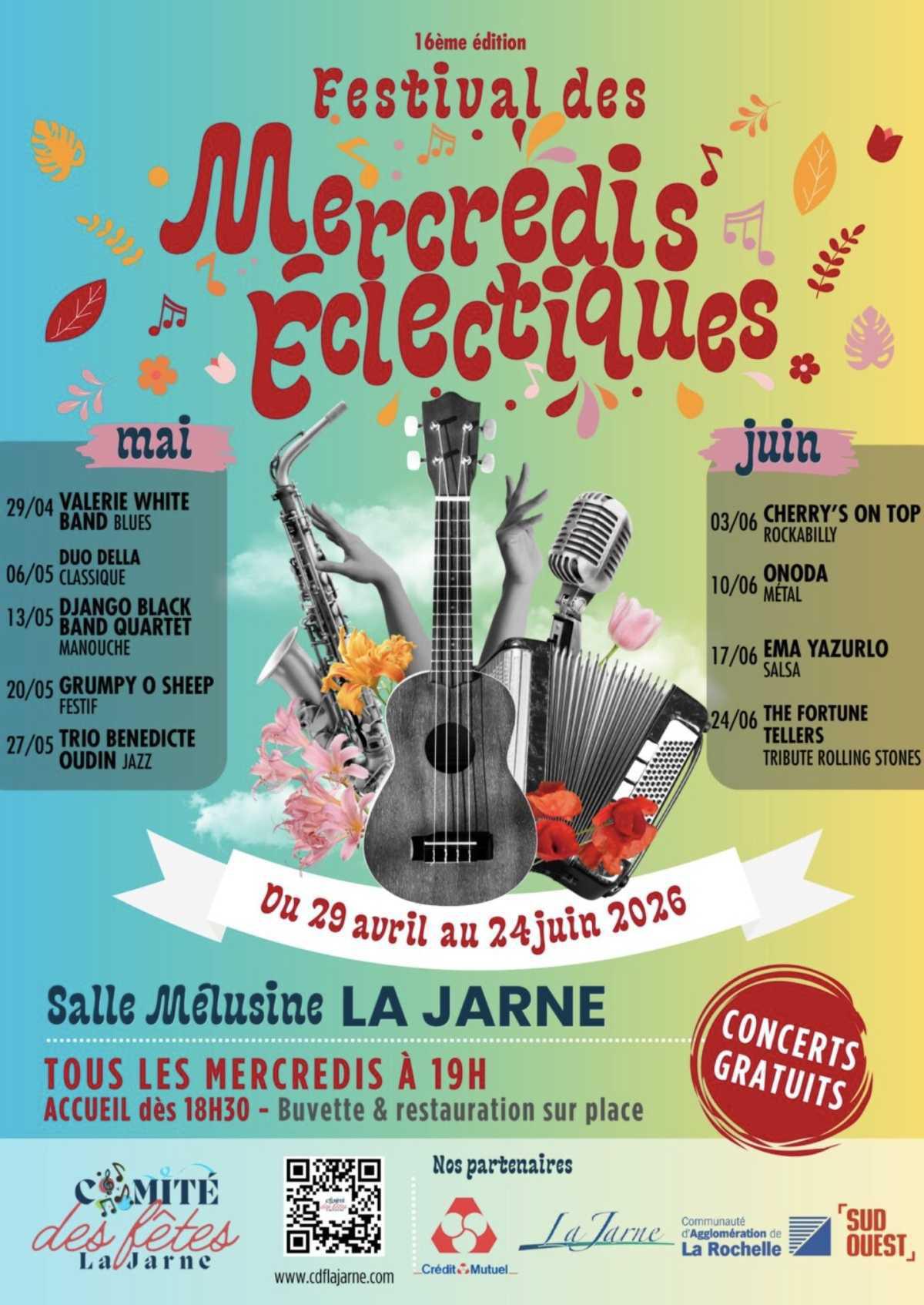 Les Mercredis Électriques à La Jarne Les Mercredis Électriques à La Jarne