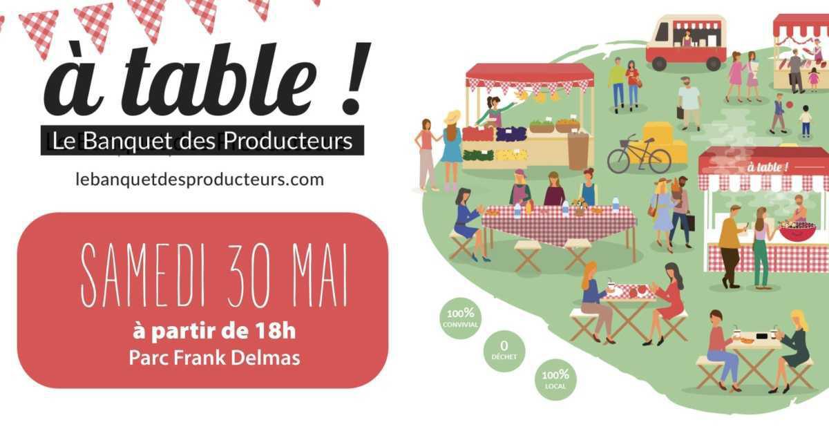 À Table ! Le Banquet des producteurs au Parc Frank Delmas