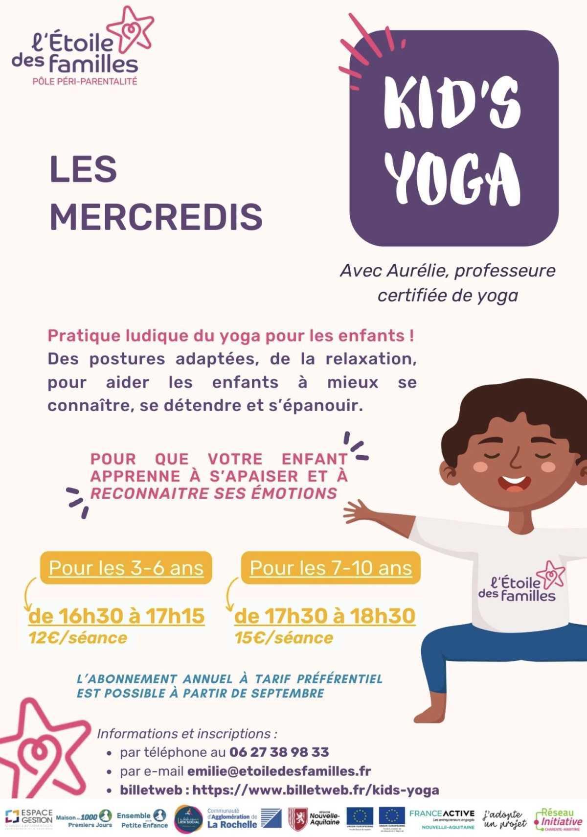 kid's yoga 3-10 ans kid's yoga 3-10 ans