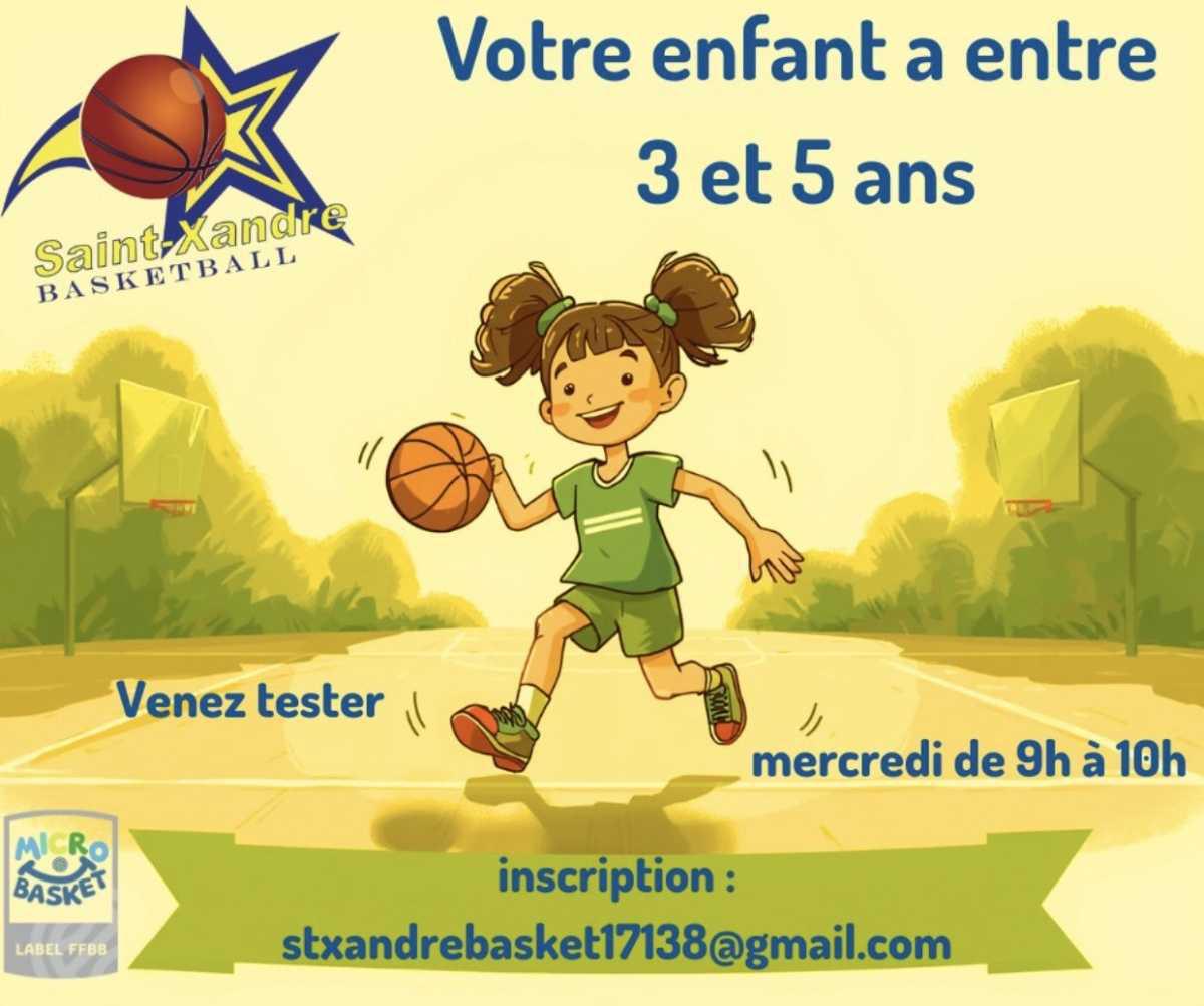 Essai basket à Saint-Xandre