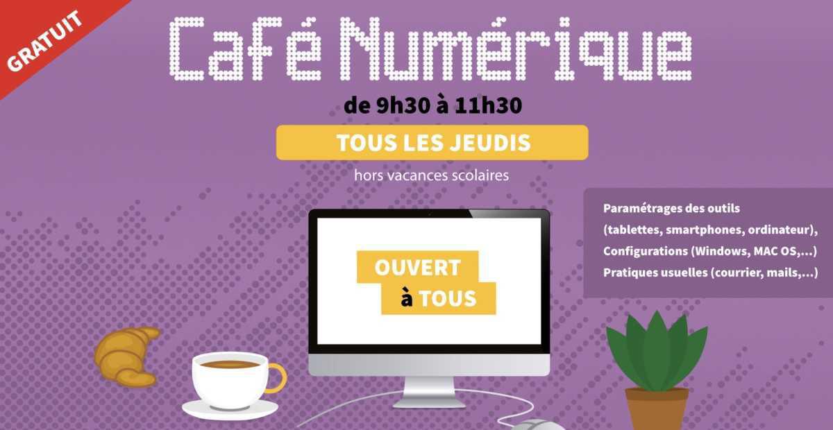 Café Numérique au Centre Social Vent des Îles