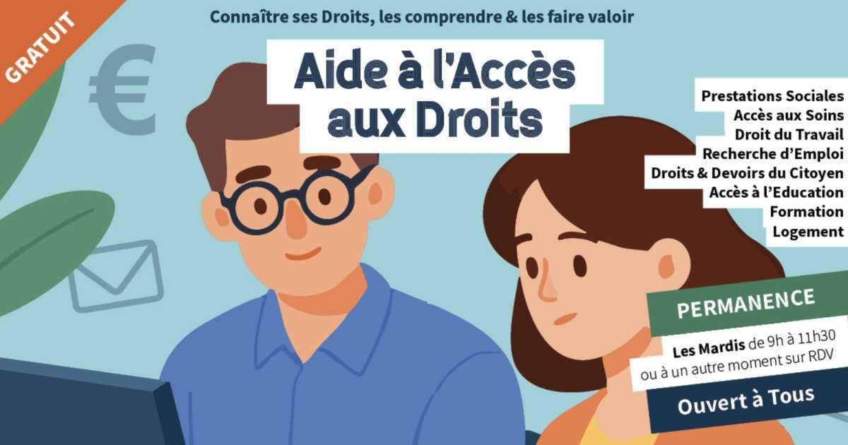 Aide à l'Accès aux Droits au Centre Social Vent des Iles Aide à l'Accès aux Droits au Centre Social Vent des Iles