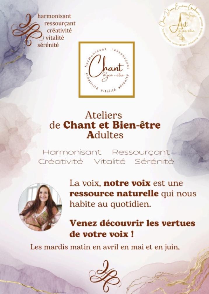 ATELIER Chant Bien-être ADULTES aux Cabanes Urbaines