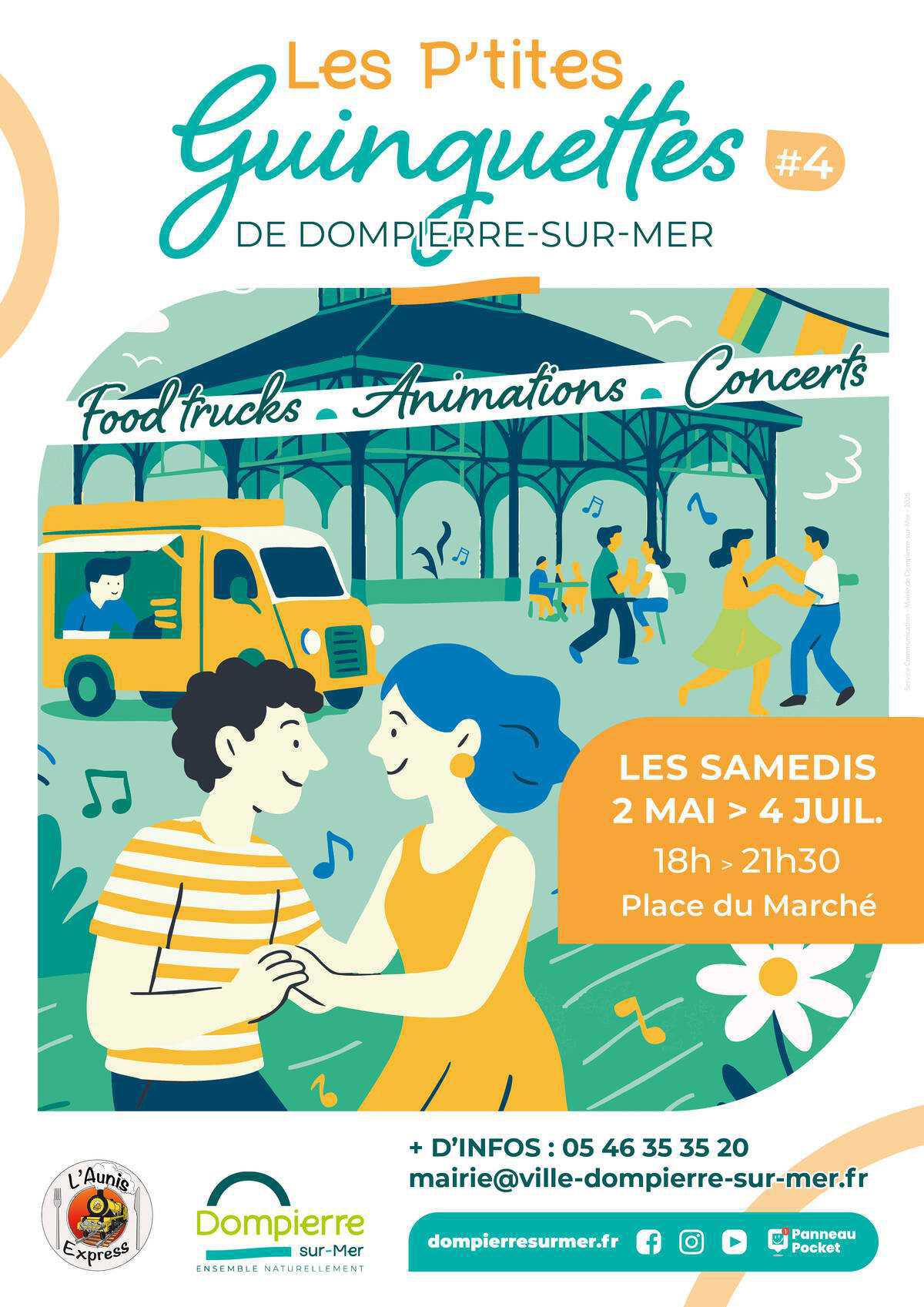 Les P'tites Guinguettes de Dompierre-sur-Mer Les P'tites Guinguettes de Dompierre-sur-Mer