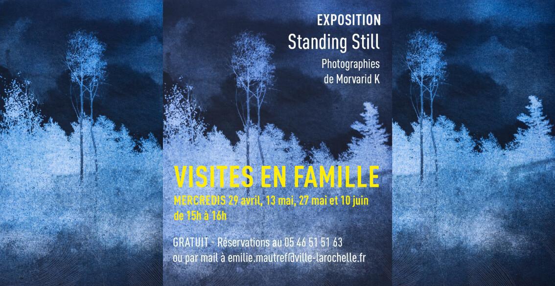 Visite Familiale de l'Expo Standing Still à la Chapelle des Dames Blanches Visite Familiale de l'Expo Standing Still à la Chapelle des Dames Blanches