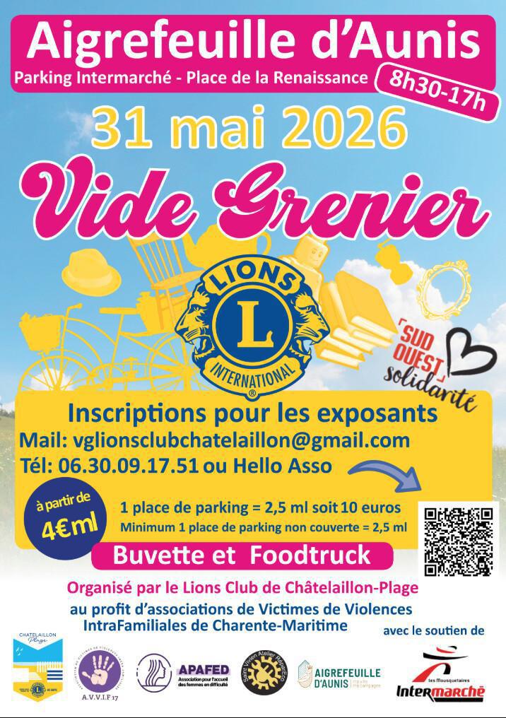 ⭐️ Vide Grenier solidaire du Lions Club ⭐️ Vide Grenier solidaire du Lions Club