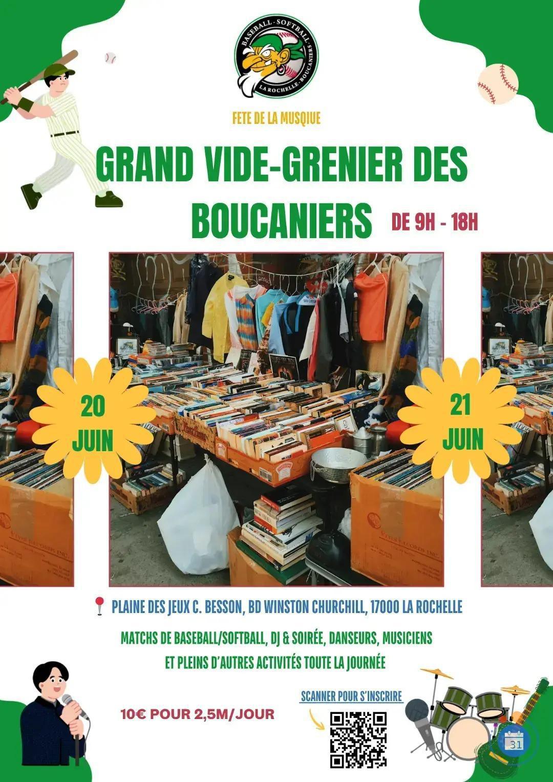 Vide-Grenier des Boucaniers à la Plaine des Jeux Colette Besson