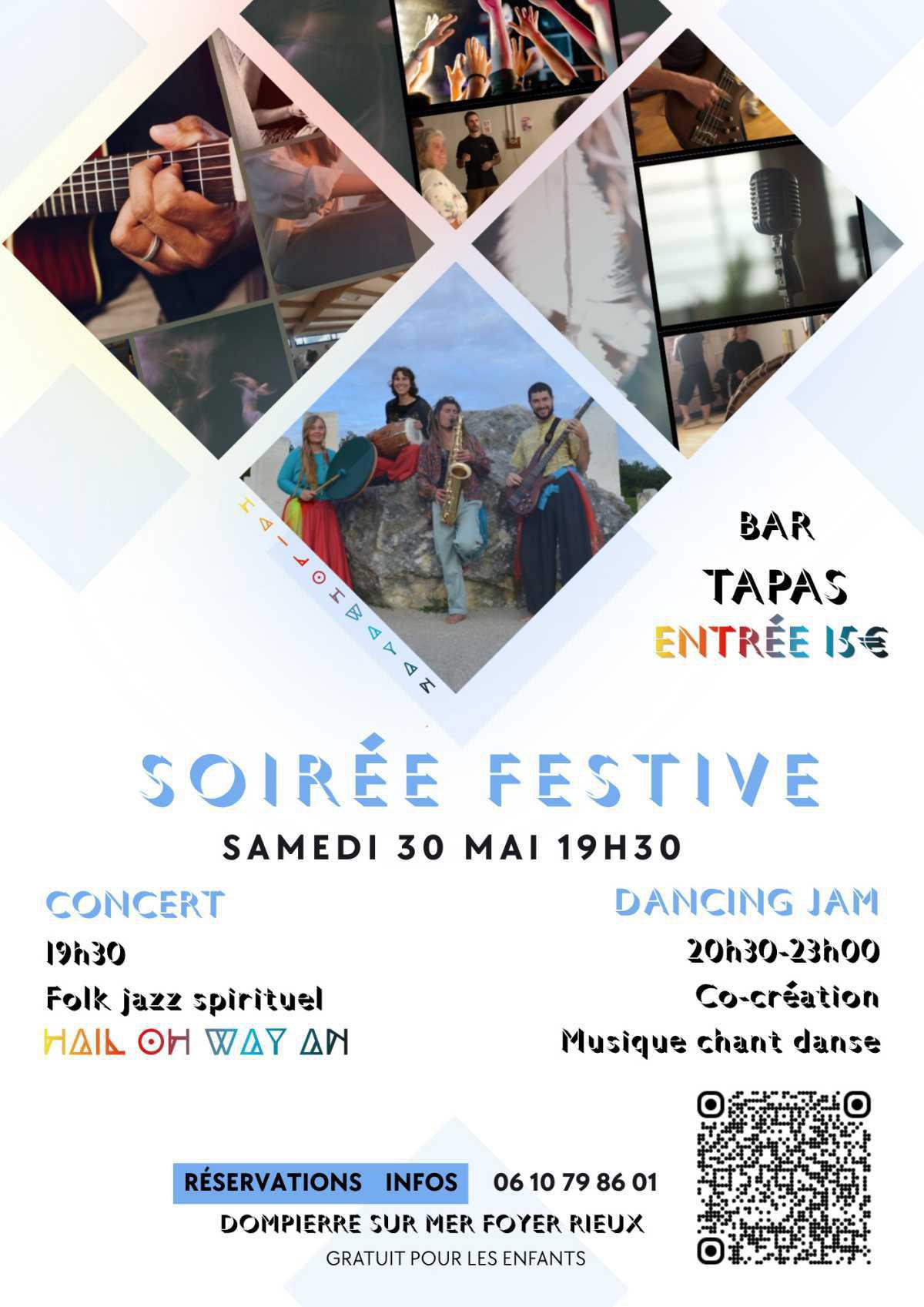 ⭐️ Soirée Festive à Dompierre