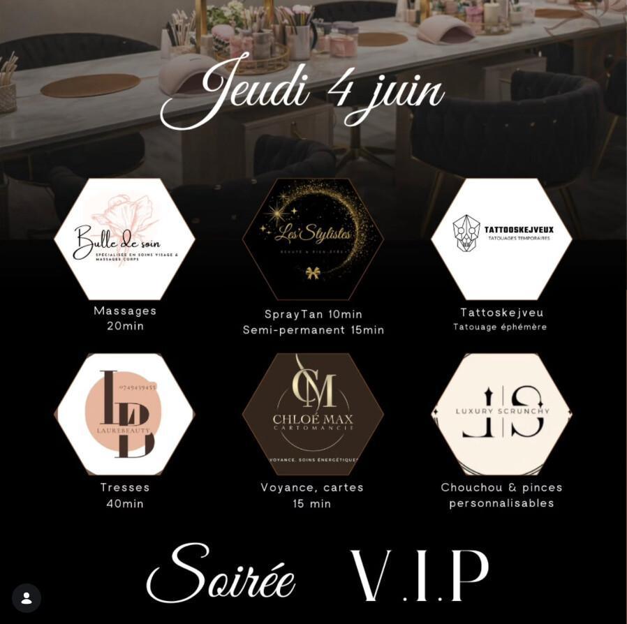 ⭐️ Soirée V.I.P Bien-Être & Chouchoutage ⭐️ Soirée V.I.P Bien-Être & Chouchoutage