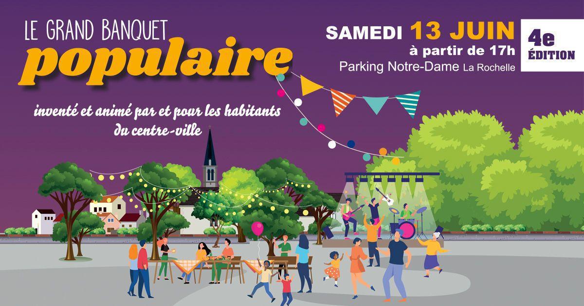 Grand Banquet Populaire de la Fabrique du Lien Social à La Rochelle