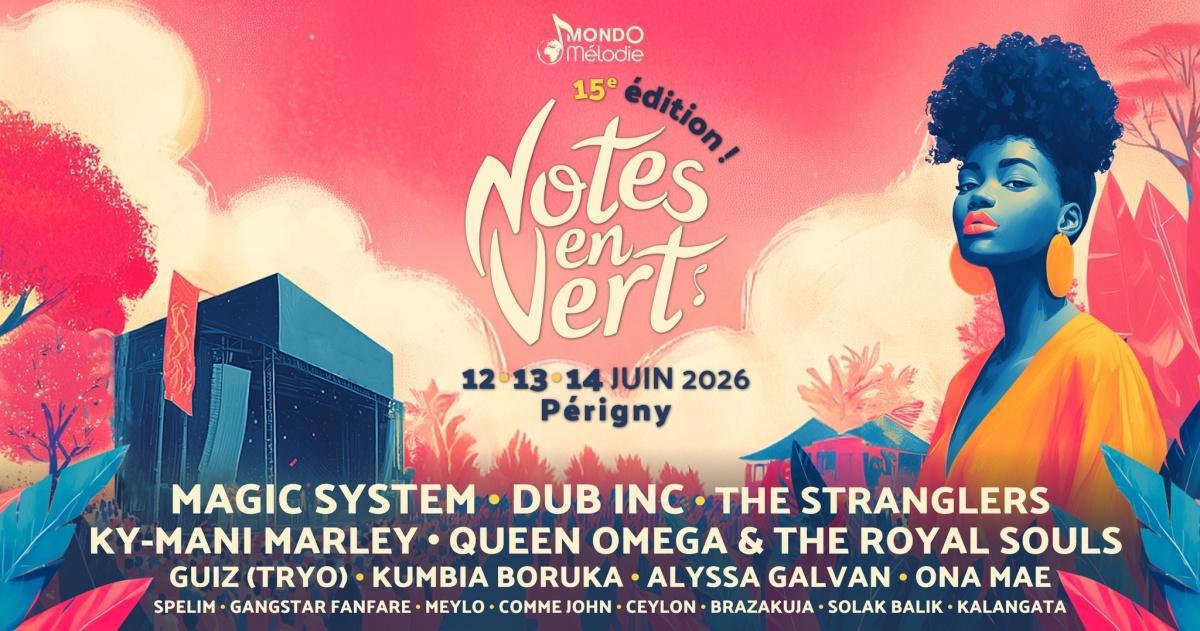 Festival Notes en Vert au Parc de Périgny – Dimanche