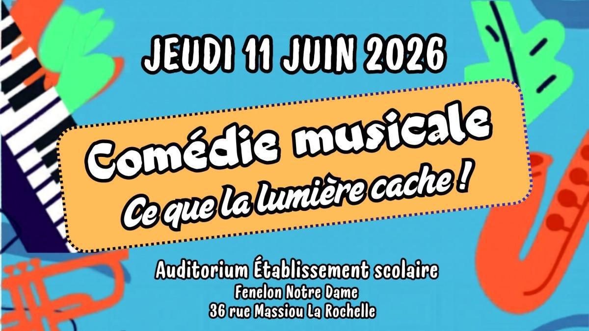 Comédie musicale inclusive au Lycée Fénelon Notre-Dame La Rochelle