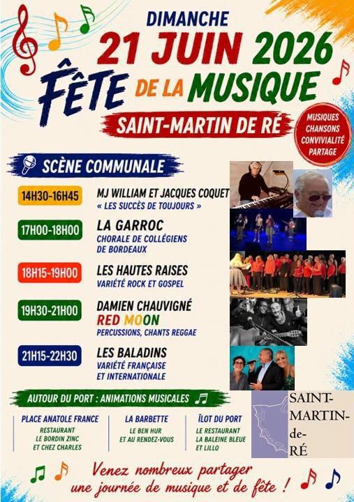 Fête de la Musique à Saint-Martin-de-Ré