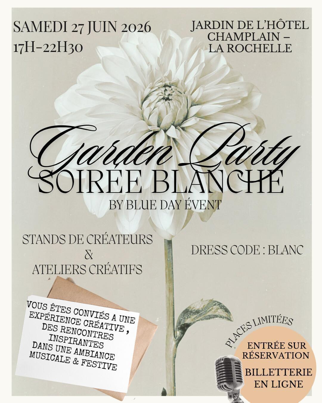 ⭐️ Garden Party - Soirée Blanche du Créa Social Club ⭐️ Garden Party - Soirée Blanche du Créa Social Club