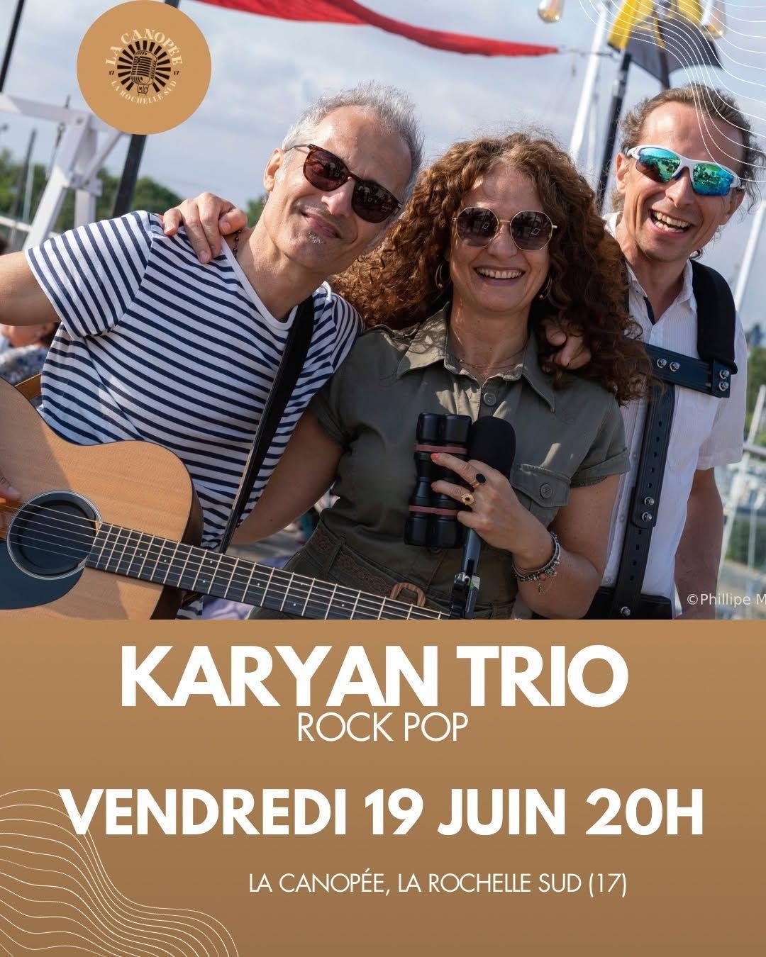 Karyan Trio en concert à La Canopée