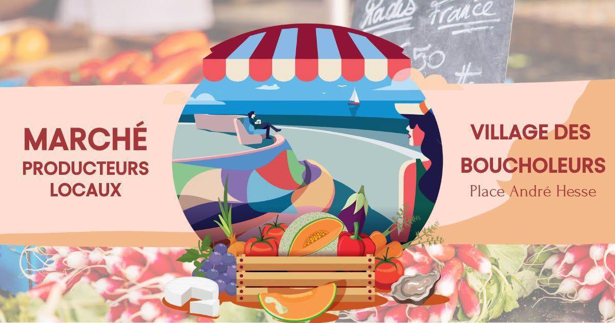 Marché de Producteurs Locaux des Boucholeurs à Châtelaillon-Plage