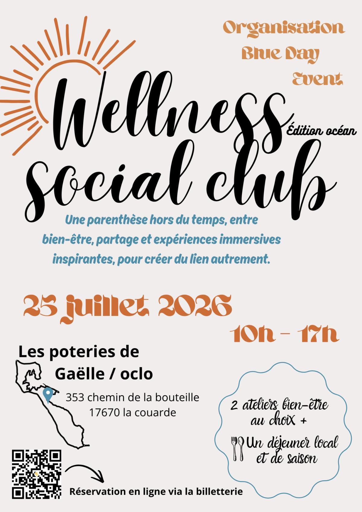 Wellness Social Club – Édition Océan sur l'Île de Ré Wellness Social Club – Édition Océan sur l'Île de Ré