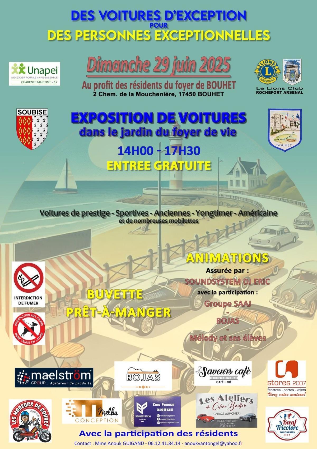 Exposition de Voiture à Bouhet Exposition de Voiture à Bouhet